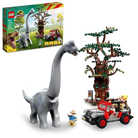 76960 LEGO® Jurassic Park Descoberta de Braquiossauro; Conjunto de Construção (512 Peças) - Webiishop