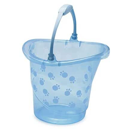 Adoleta Bebê Balde Infantil Azul Translúcido - Webiishop