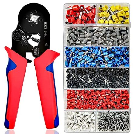 Alicate Crimpar Terminais Ilhos Tubolar 0,5 Até 10mm² (HSC8 6-4A) - Webiishop