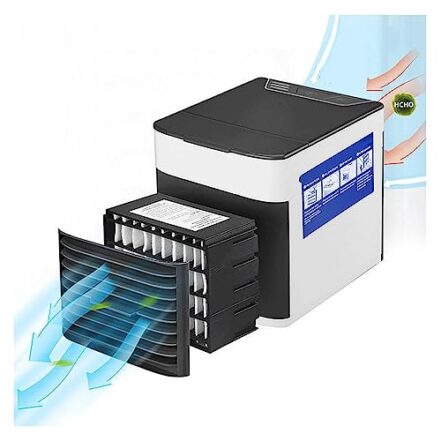 Ar Condicionado Usb PortáTil - Mini Refrigerador Ar Pessoal - 3 Velocidades De Ventilador Usb Climatizador Umidificador - Crie sua zona de resfriamento pessoal para escritório e casa - Webiishop
