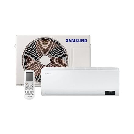 Ar-condicionado Split Samsung Digital Inverter Ultra 9.000 BTUs Frio AR09CVHZAWKNAZ Branco 220V Kit - Webiishop