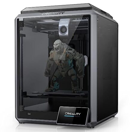 Atualização da impressora 3D Creality K1 com velocidade de impressão de 600 mm/s e bocal de alta temperatura de 300 °C Extrusora direta com nivelamento automático e mãos livres, eixo Z duplo - Webiishop