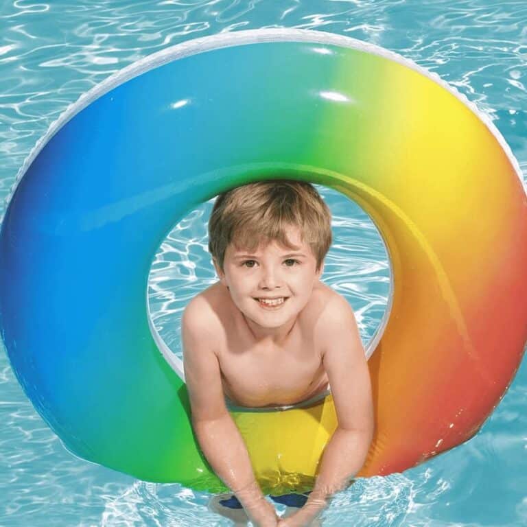 BESTWAY BOIA CIRCULAR ARCO IRIS 91CM, Tamanho único - Webiishop