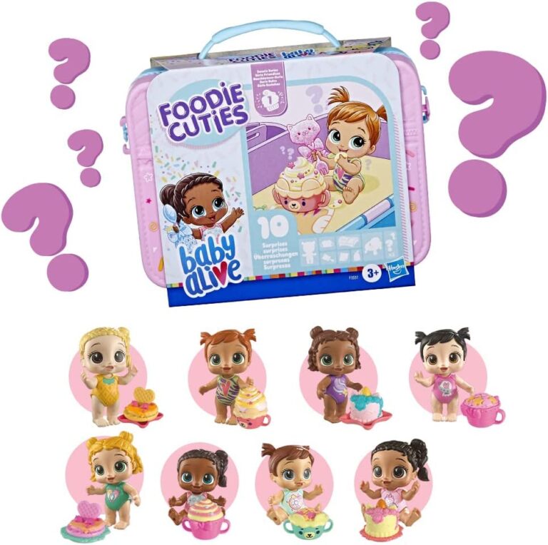 Baby Alive, Boneca Bebê Foodie Cuties, Cores Variadas - Webiishop