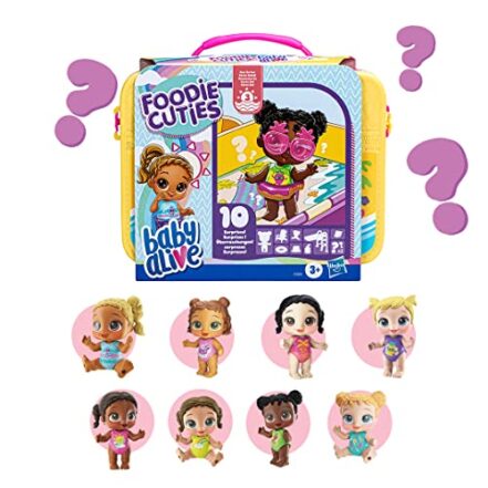 Baby Alive, Boneca Bebê Foodie Cuties, Cores Variadas - Webiishop