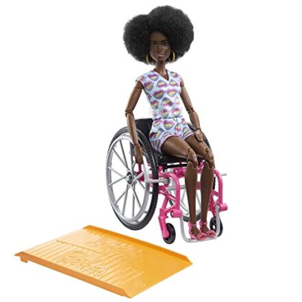 Barbie Fashionista Boneca Cadeira de Rodas Roxa - Webiishop