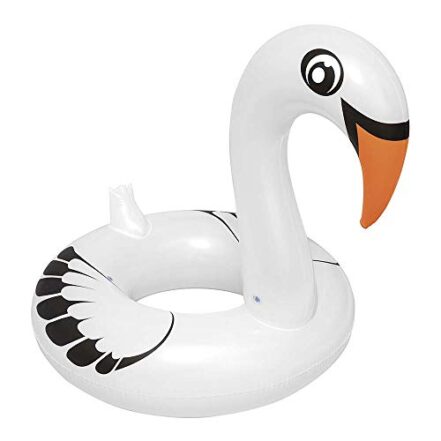 Boia Cisne Perolado Branco Com Abertura Mor - Webiishop