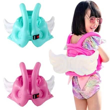Boia Colete Inflável Infantil Asas De Anjo Para Piscina Praia - Webiishop