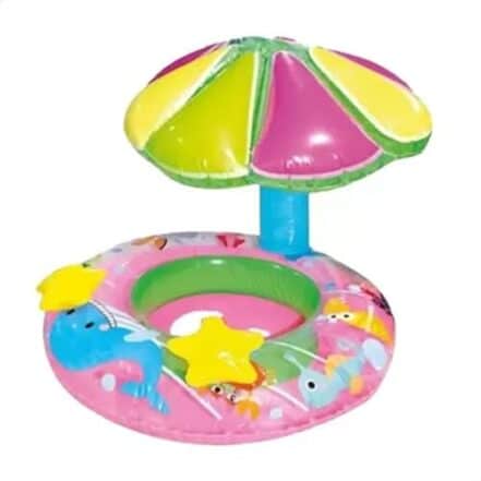 Boia Inflável com Assento Coberto Guarda sol Cogumelo - Webiishop