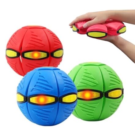 Bola Maluca Transforma em Disco com Luzes - Webiishop