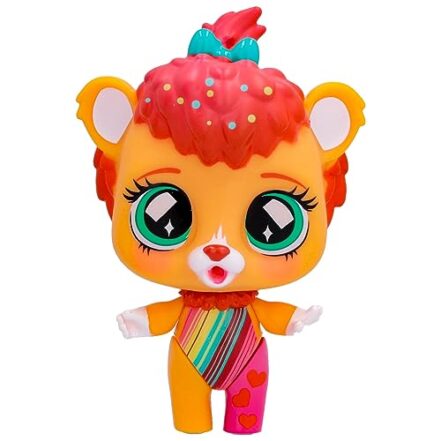 Boneca mini Maya Bubillons - Candide - Ao apertar a cabeça de cada um deles, você terá uma surpresa: eles enchem bexigas com confetes dentro, trazendo uma explosão de alegria para a brincadeira - Webiishop