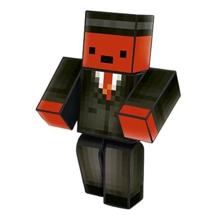 Boneco Kadu Turma do Problems - Pequeno - 25cm - Minecraft - Algazarra - Webiishop