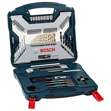 Bosch Kit De Pontas E Brocas Em Titânio X-Line Com 100 Peças - Webiishop