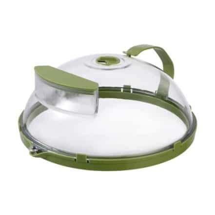 Bothyi Tampa transparente para micro-ondas, tampa para placa de micro-ondas, itens leves com alça e caixa de armazenamento de água, fácil de limpar - Webiishop