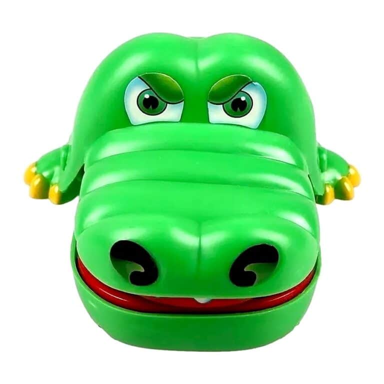 Brinquedo Jacare Morde Dedo Crocodilo Morde Dedo Brinque com Amigos - Webiishop