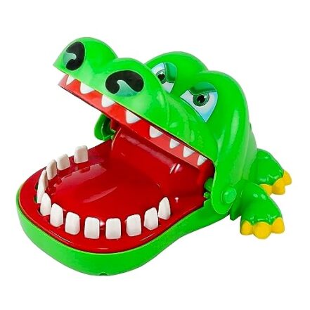 Brinquedo Jacare Morde Dedo Crocodilo Morde Dedo Brinque com Amigos - Webiishop