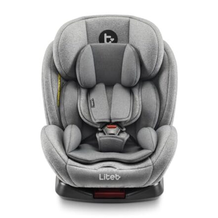 Cadeira Para Auto 0-36 Kgs Isofix Com Rotacao Snugfix Cinza Litet - BB454 - Webiishop
