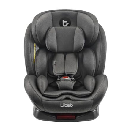 Cadeira para Auto 0-36 Kgs Isofix com Rotacao Snugfix Preta Litet - BB453 - Webiishop
