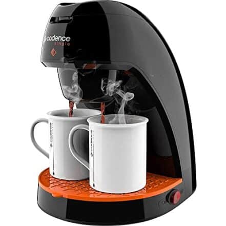 Cafeteira Cadence Single Contrast, 220V, Preto, 240ml, CAF218 - Webiishop