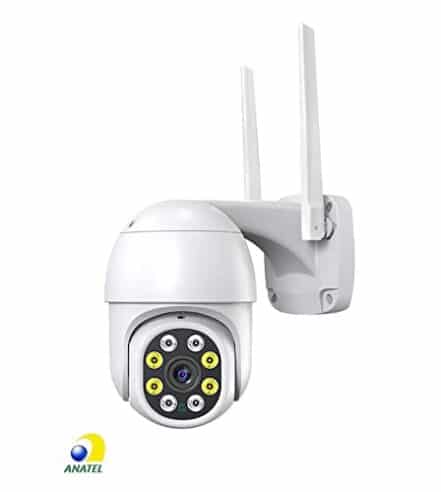 Câmera Ip Icsee Prova D'água Infravermelho Externa Wifi Hd - Webiishop