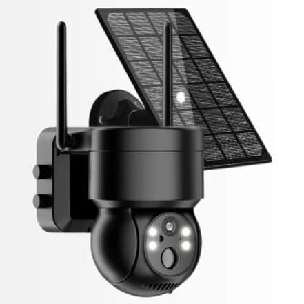 Camera de Segurança Solar Externa 360° Visão Noturna a prova d´água IP65 Wifi - Webiishop