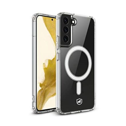 Capa Case Capinha Mag Safe para Samsung Galaxy S22 - Transparente - Gshield - Webiishop