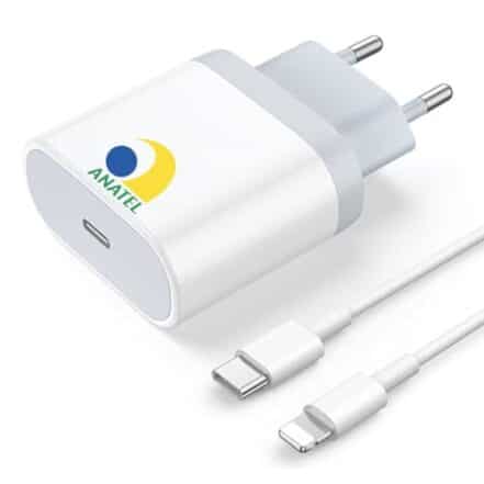 Carregador Turbo Cabo Usb-C-Lightning + Fonte 20W Ultra Rapido Compatível iPhone SE X Xr 11 12 13 14 PREMIUM, UTBRX® - Webiishop