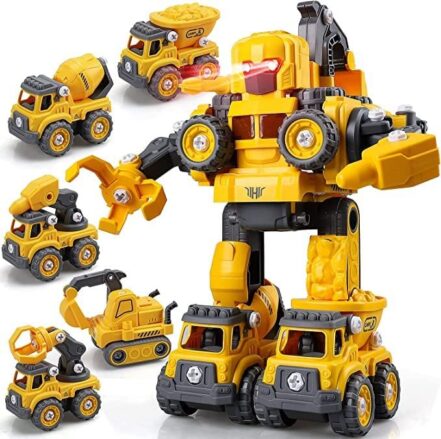 Carrinho Robô 5 Em 1 Monta Desmonta Construbots - Mega Compras - Webiishop