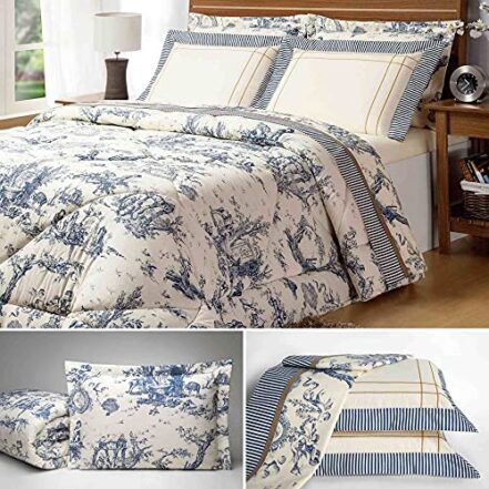 Casaborda Enxovais Kit Edredom Porcelana 3 Peças Percal 180 Fios Palha, Bege, Queen, Edredrom Porcelana Queen - Webiishop
