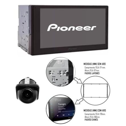 Central Multimidia Pioneer TV Etios 2013 2014 2015 2016 2017 - Webiishop