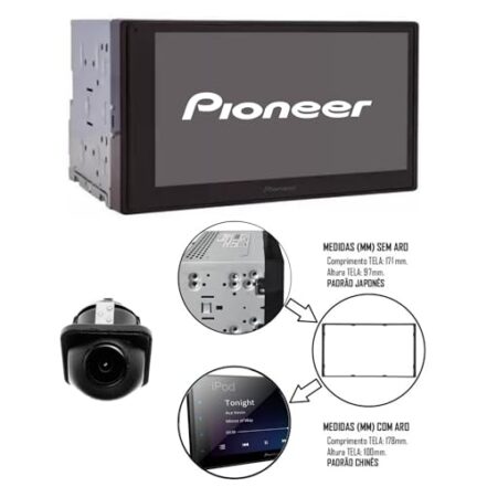 Central Multimidia Pioneer TV Fit 2003 2004 2005 2006 2007 2008 - Webiishop