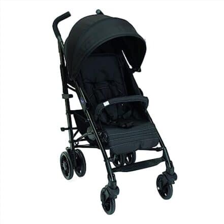 Chicco CARRINHO LITE WAY 4 BASIC JET BLACK, Tamanho: Grande, Peso:7.5 kilograms, Unidade de contagem:1.0 Unidade, Itens:1 - Webiishop