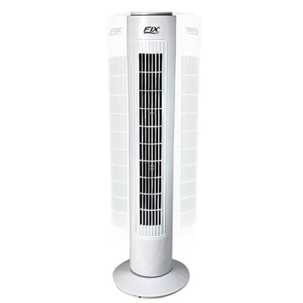 Circulador De Ar Ventilador Turbo Silêncio Silencioso Premium 3 Velocidades De Coluna Portátil Torre Potente Versátil Casa Oscilação Horizontal Escritório Residencial Quarto Sala Refrescante - Webiishop