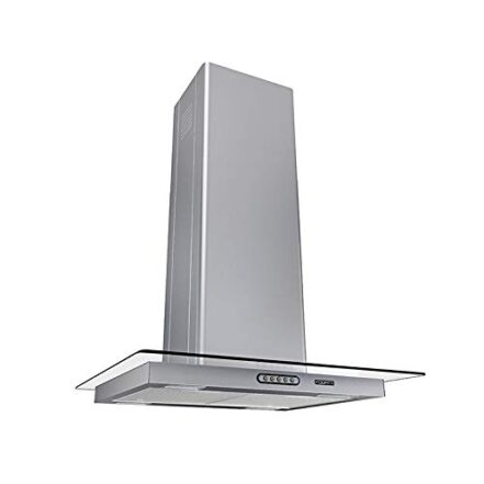 Coifa Ilha Vidro Reto Inox 60cm - Fogatti 110V - Webiishop