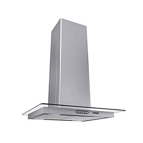 Coifa Ilha Vidro Reto Inox 60cm - Fogatti 110V - Webiishop