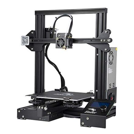 Creality Ender 3 Impressora 3D totalmente aberta com função de retomar impressão, impressoras 3D faça-você-mesmo, tamanho de impressão de 22 x 22 x 25 cm - Webiishop