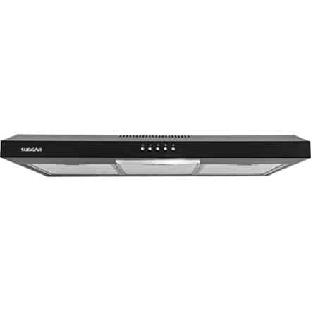 Depurador Slim 80cm 3 Vel. Preto 220V - SUGGAR - DI82PT - Webiishop