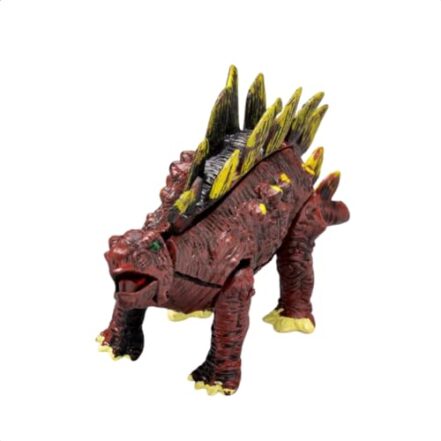 Dinossauro Brinquedo Articulado Colorido Monta E Desmonta Tricerátopo Velociraptor Estegossauro Dino Material Maleável Para Crianças Imaginação E Criatividade LINHA COLEÇÃO PREMIUM (Estegossauro) - Webiishop