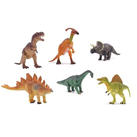 Dinossauro Jurassic Fun Dino Pack com 6 Pe�as Multikids - BR1467 - Webiishop