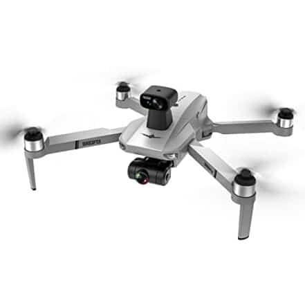 Drone KF102 Com Gimbal | Câmera em 4k | Gesture control | Precise GPS positioning | Smart follow | 25min de Voo (Cinza, Com 1 Bateria) - Webiishop