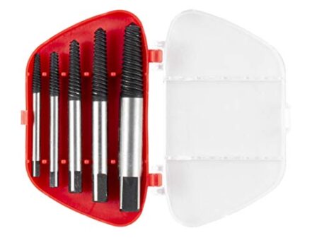 EDA Extrator de Parafusos jogo com 5 peças 3 a 18 mm, 7RI - Webiishop