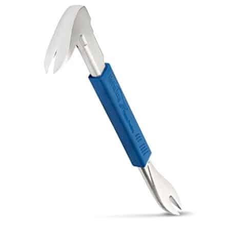 ESTWING Extrator de pregos Pro Claw – Barra de cabra de 26,9 cm com estrutura de aço forjado e aderência antiderrapante – PC250G - Webiishop