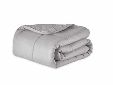 Edredom Casal 400 Fios Cinza Micropercal 2,40 x 2,20 Toque Macio - Webiishop