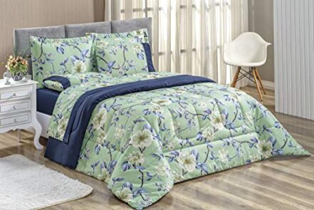 Edredom Queen Flower Bia Enxovais - Webiishop