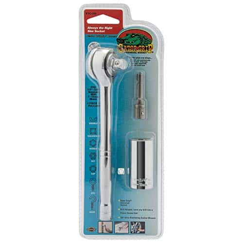 Endeavor Tool Company Kit de 3 peças de soquete universal original Gator Grip 200MO Feito nos EUA. Autoajustável para forma e tamanho, bem como aplicação padrão e métrica - Webiishop