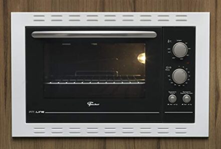 FISCHER FORNO ELÉTRICO EMBUTIR FIT LINE 44L NEW BRANCO 220V - 26818-58803 - Webiishop