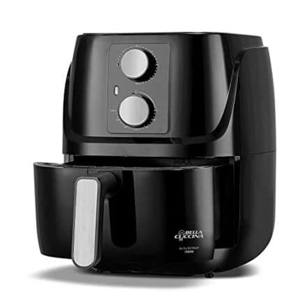 FRITADEIRA AIR FRY BRITÂNIA BELLA CUCCINA BCFR02P, 3 LITROS, 1300W, PRETA 127V - Webiishop