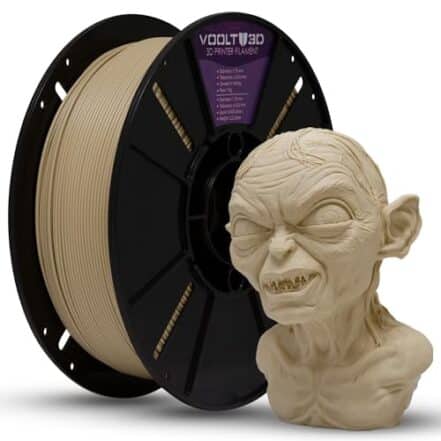 Filamento PLA Caucasiano Velvet Premium 1Kg - Efeito Fosco - Voolt3D Oficial - Webiishop