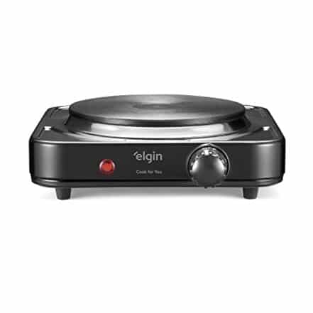 Fogão portátil de mesa Elgin - 1 boca – 1000W – 110V - Webiishop