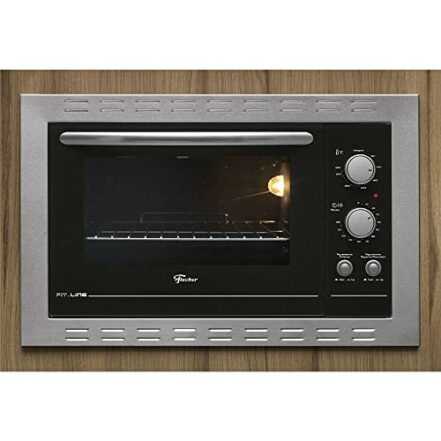 Forno Elétrico Fischer Fit Line Embutir 44L New Inox 220V - Webiishop
